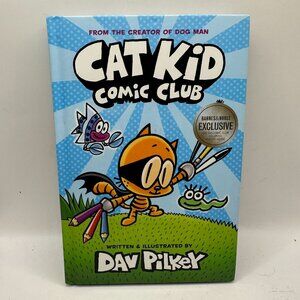 Cat Kid Comic Club Dav Pilkey 2020 Hardcover First Edition Childrens Fiction